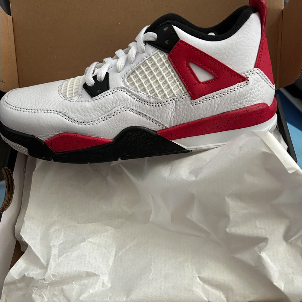 Nike Youth Sneakers - White and Red